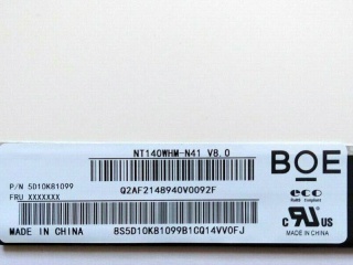 京东方液晶模组NT140WHM-N41 V8.0