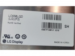 LG DisplayOLED屏LC650LQD-LGP2