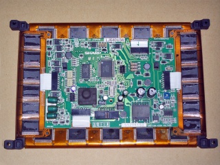 夏普 8.9" EL显示屏 640×400 115nits 并口数据