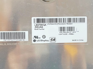 LG Display液晶模组LM270WQA-SSA4