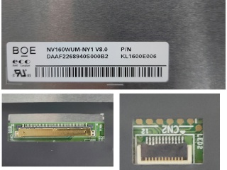 京东方液晶模组NV160WUM-NY1