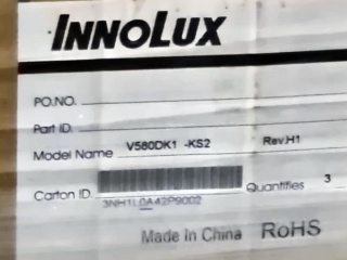 群创液晶模组V580DK1-KS2 Rev.H1