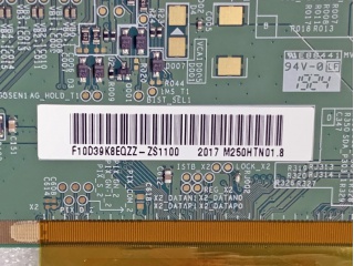 友达液晶玻璃M250HTN01.8 CELL