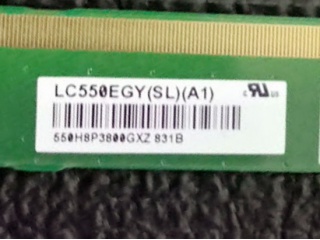 LG Display液晶玻璃LC550EGY-SLA1