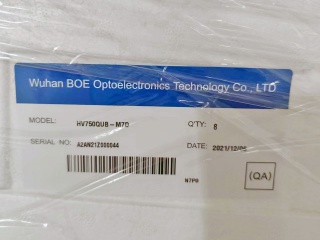 京东方液晶玻璃HV750QUB-M7D