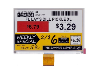 元太电子纸EB2000-GCA