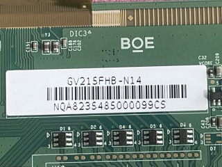 京东方液晶玻璃GV215FHB-N14