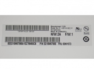 友达液晶模组B140HAN02.4