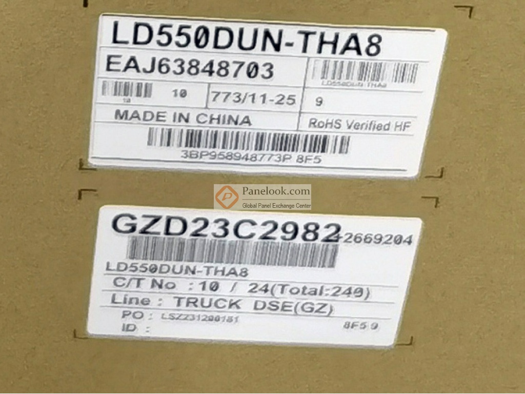 LG Display液晶模组LD550DUN-THA8概况-全球液晶屏交易中心-屏库