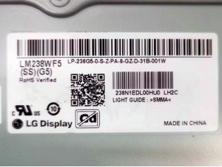 LG Display 23.8" IPS 液晶模组 1920×1080 WLED  In-Cell Touch