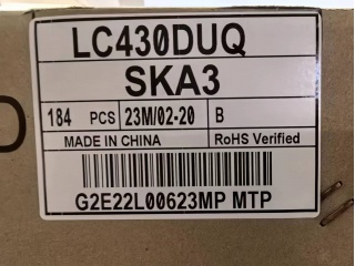 LG Display液晶玻璃LC430DUQ-SKA3