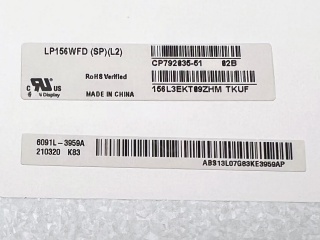 LG Display液晶模组LP156WFD-SPL2