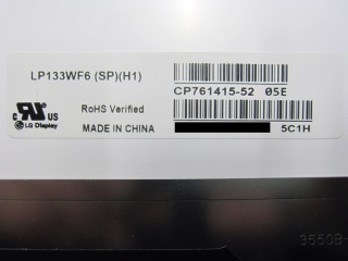 LG Display液晶模组LP133WF6-SPH1