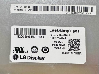 LG Display液晶模组LA102M01-SL01