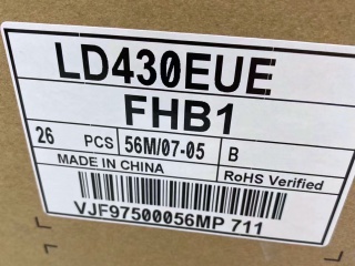 LG Display液晶模组LD430EUE-FHB1