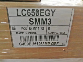 LG Display液晶玻璃LC650EGY-SMM3