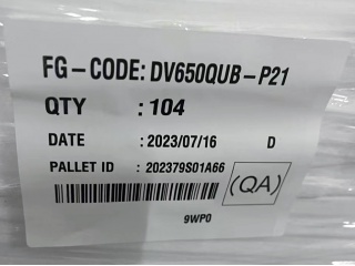 京东方 65" IPS 液晶玻璃 FOB 3840×2160 V-by-One
