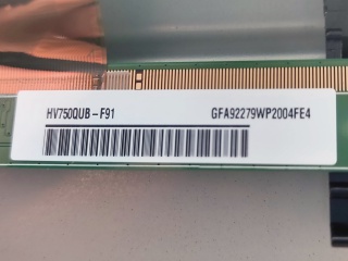 京东方液晶玻璃HV750QUB-F91