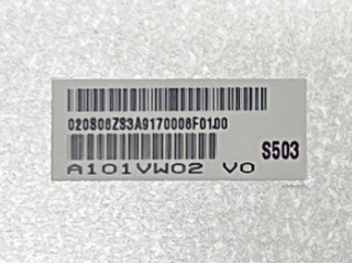 友达液晶模组A101VW02 V0