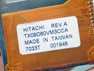 日立液晶模组TX09D80VM3CCA