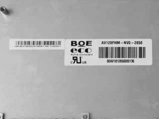 京东方液晶模组AV128FHM-NV0