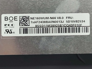 京东方液晶模组NE160WUM-N66