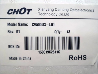 彩虹光电液晶玻璃CV500U3-L01