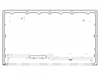 友达 27" IPS 液晶模组 1920×1080 400nits WLED LVDS 70pins 165Hz