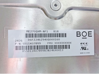 京东方液晶模组ME270QHM-NF1