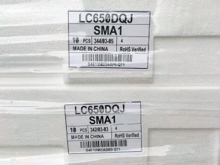 LG Display液晶玻璃LC650DQJ-SMA1
