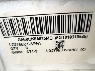 华星光电液晶玻璃LD270EUY-SPN1