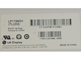 LG Display液晶模组LP173WD1-TLD2