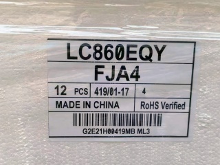 LG Display液晶玻璃LC860EQY-FJA4