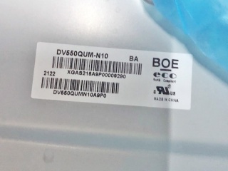 京东方液晶模组DV650QUM-N00