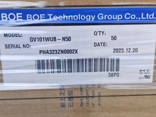 京东方液晶玻璃GV101WUB-N50