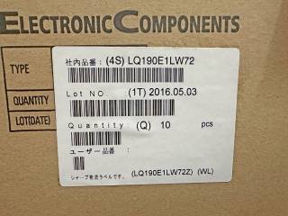 夏普液晶模组LQ190E1LW72