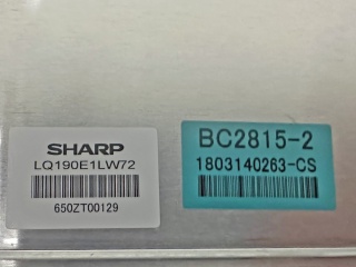 夏普液晶模组LQ190E1LW72