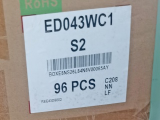 元太电子纸ED043WC1