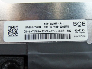 京东方屏幕总成NT116WHM-A11