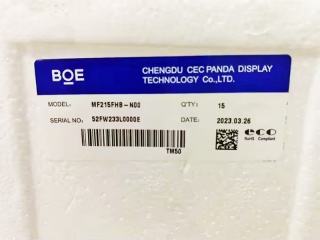 京东方液晶玻璃MF215FHB-N00