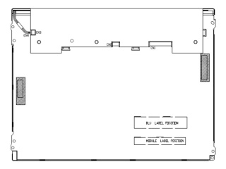 京东方 12.1" TN 液晶模组 800×600 450nits WLED LVDS 20pins