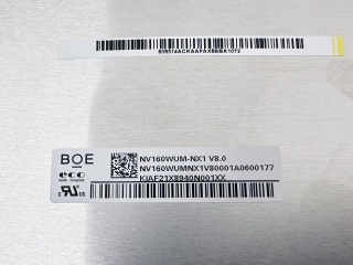 京东方液晶模组NV160WUM-NX1