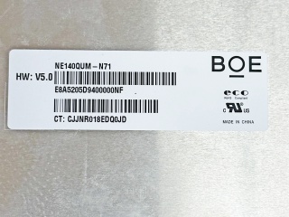 京东方液晶模组NE140QUM-N71