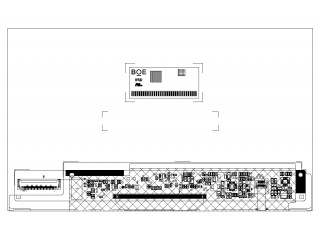 京东方 7" IPS 液晶模组 1920×1080 500nits WLED eDP 40pins 120Hz In-Cell Touch BOE0C33