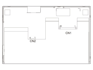 JDI 7" IPS 液晶模组 800×480 1200nits WLED LVDS 20pins