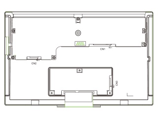 日立 10.6" IPS 液晶模组 1280×768 1000nits WLED LVDS 20pins 带电容触摸 5.0G抗振