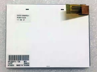 日立 3.8" 320×240 FSTN-LCD 黑白模-正显 透反射式 WLED 并口数据 20pins 带电阻触摸