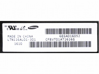 三星液晶模组LTN116AL01-301