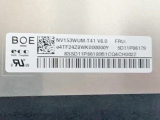 京东方液晶模组NV153WUM-T41