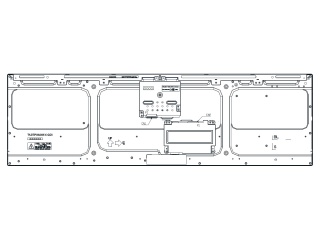 友达 37" 长条形屏 VA 液晶模组 1920×540 1500nits WLED LVDS 51pins
